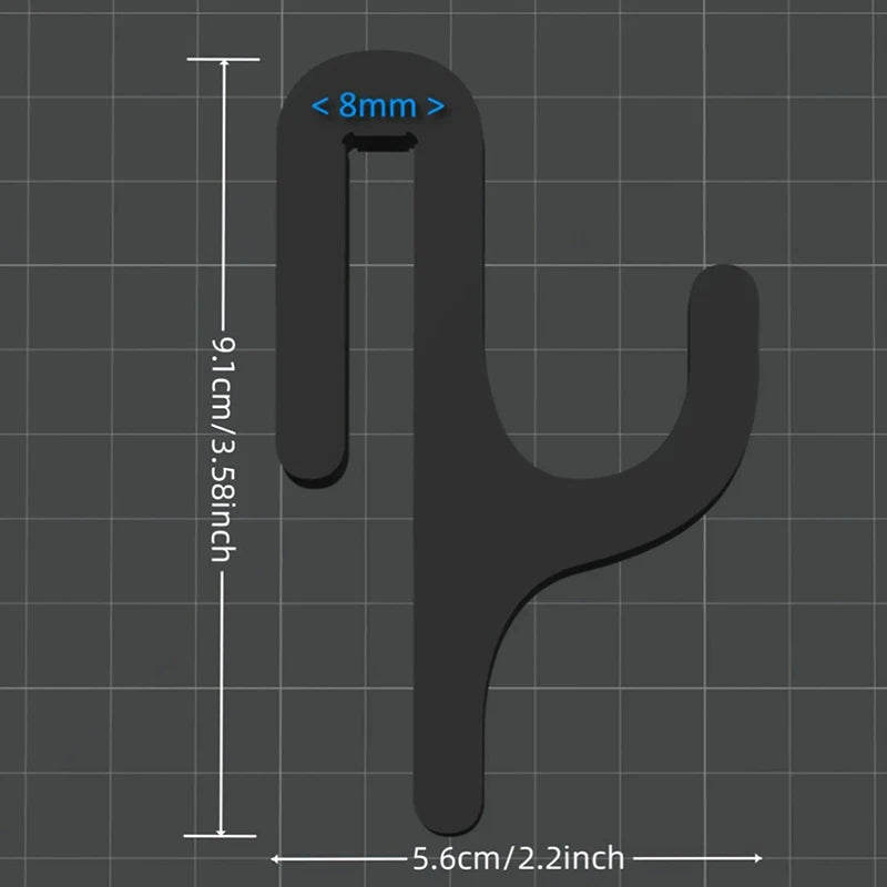 3D Shower Door Towel Hook