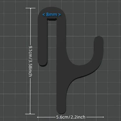 3D Shower Door Towel Hook