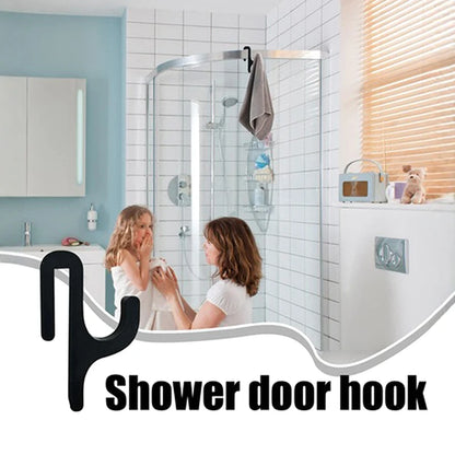 3D Shower Door Towel Hook