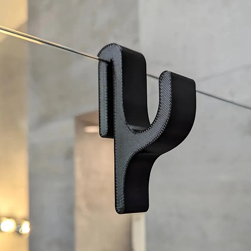 3D Shower Door Towel Hook