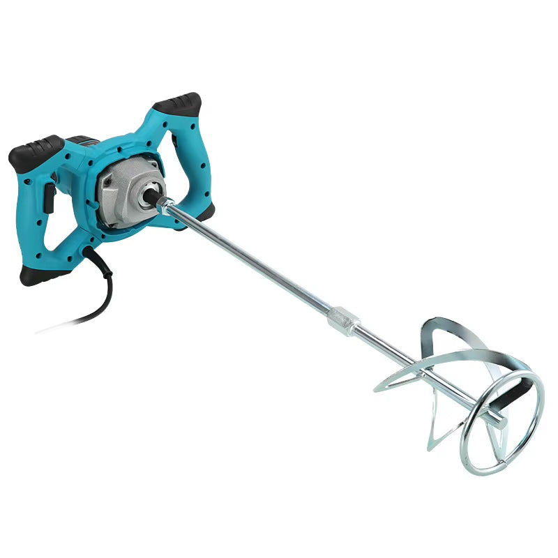 1800W Handheld Electric Mixer Steering Wheel Mixer Power Tools Electric Paddle Mixer