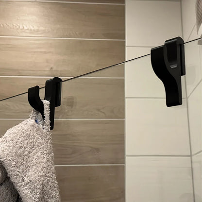3D Shower Door Towel Hook